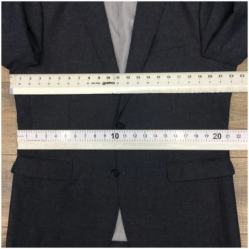 JOSEPH ABBOUD Mens Blazer Sport Coat Casual Jacket Size L 42R‎ Cotton Linen Suit
